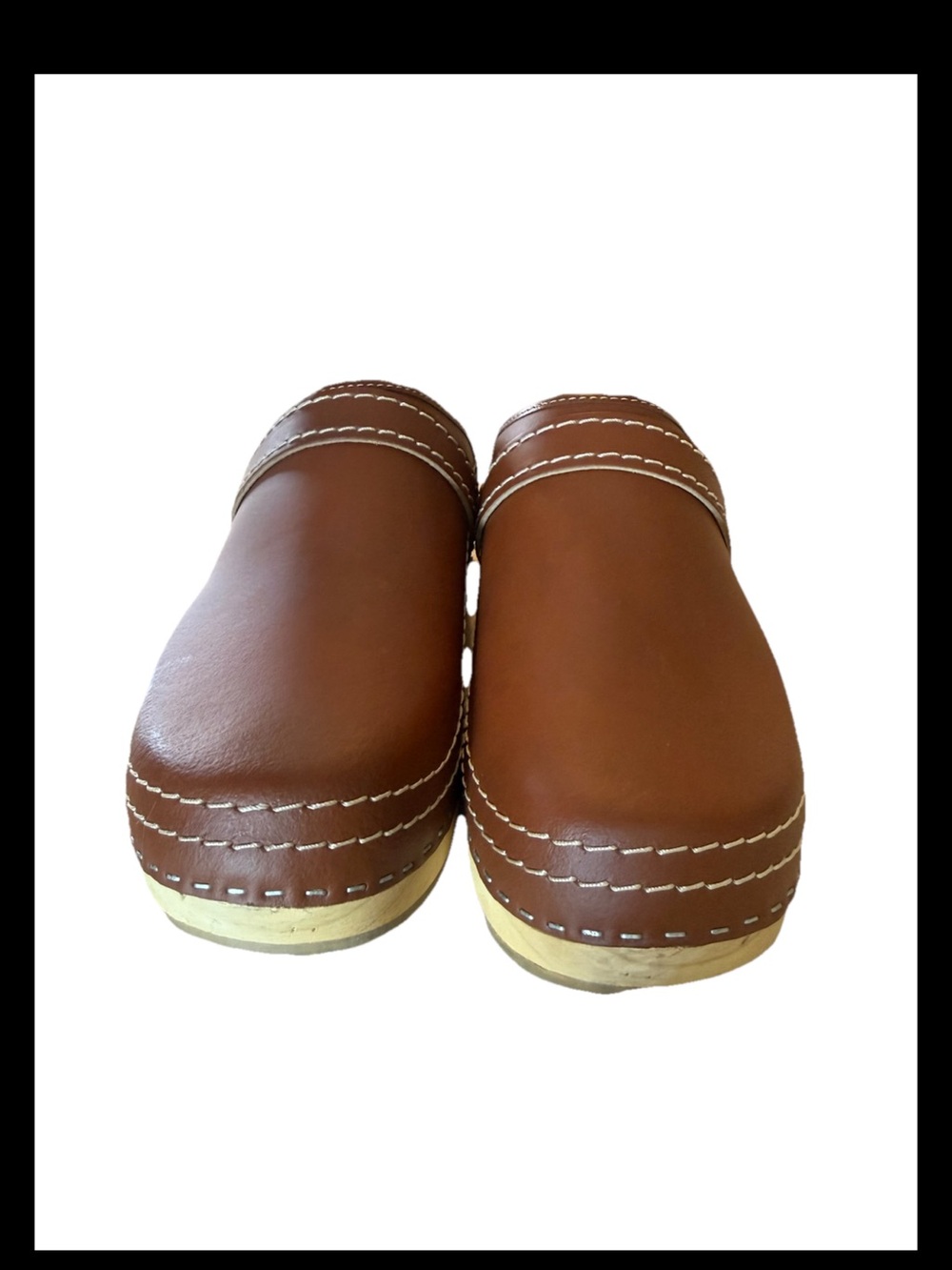 Simson Brown Men Clogs from Holland Size 48 (15)